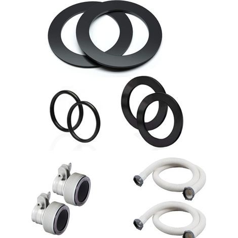 Ensemble de 10 pièces pour Spa de piscine, raccords et vannes, Piston, filtre, pompe de piscine, adaptateur de tuyau de piscine, tuyaux de remplacement, ensemble de tuyaux de piscine (1/5)