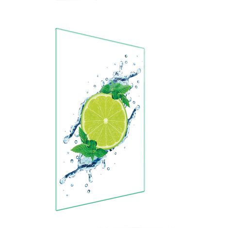 Glasschneidebrett 35x52 Limette (1/5)