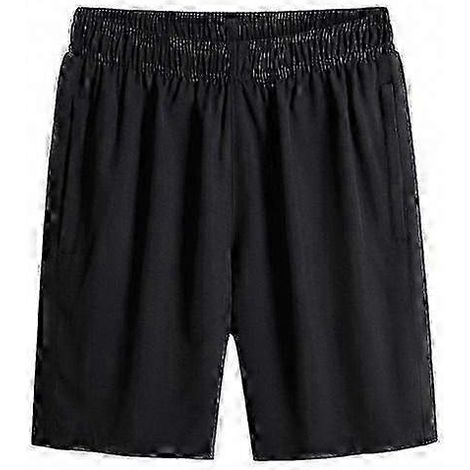 Lässige Herren-Sommersportshorts – elastischer Bund, tiefer Schritt, leichtes Material mit Seitentaschen (1/5)