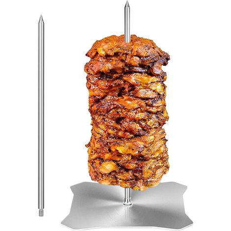 Senkrechtspieß Edelstahl Spießständer Ofen Grillspieß