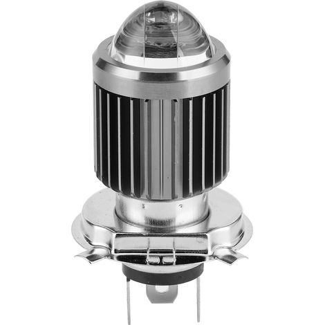1 phare de moto H4, LED, 3500 lm, 30 W, lumière blanche, aluminium (1/5)