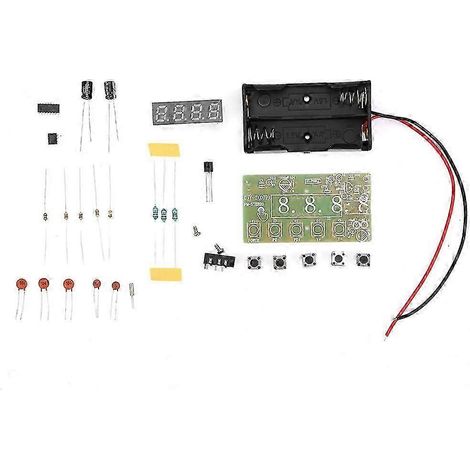 Radio stéréo numérique AM/FM 87-108 MHz, kit de montage audio simple avec casque. Pièces faciles à assembler soi-même. WHBYV (1/4)