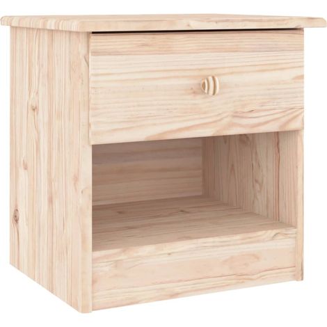 Nachttisch ALTA 41x35x41 cm aus massivem Kiefernholz