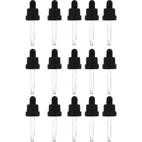 15 compte-gouttes pour huiles essentielles (1/3)