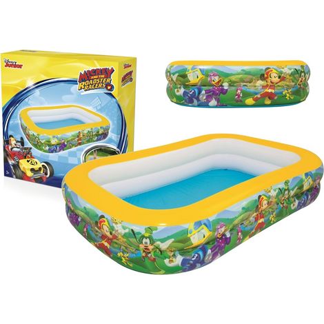 Piscine gonflable Mickey Mouse 262 x 175 x 51 cm Bestway 91008 (1/5)
