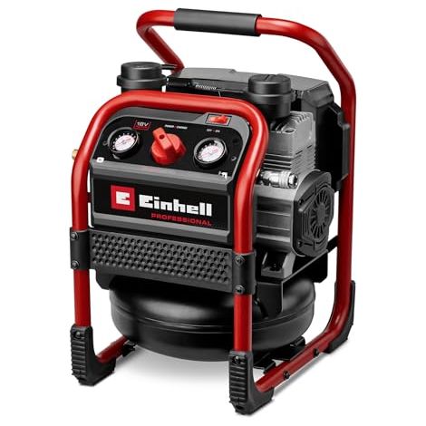 Einhell Professional Compresor con batería SILENZZO 18/160