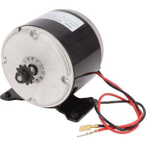 24V 300W Bürstenmotor, 2650 U/min, Vollkupferspule, Gleichstrommotor mit Bürsten aus Aluminiumlegierung, geeignet für Elektroroller und Elektrofahrräder. (1/5)