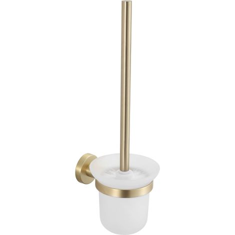 Mexen Remo Toilettenbürste, gebürstetes Gold - 7050750-55 (1/2)