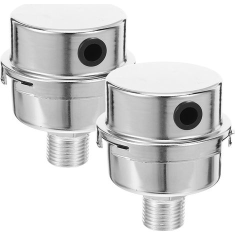 2 Pièces Silencieux pour Compresseur D'air sans Huile, Filtre (1/4)