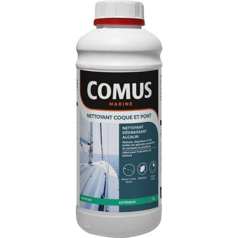 NETTOYANT COQUE & PONT 1 L - Nettoyant dégraissant alcalin - COMUS MARINE