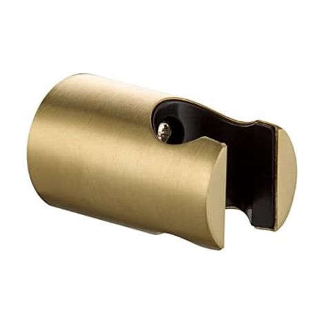 Soporte para cabezal de ducha dorado, soporte redondo de latón macizo para ducha de mano, soporte para ducha, soporte para varilla de ducha para rociador (1/5)