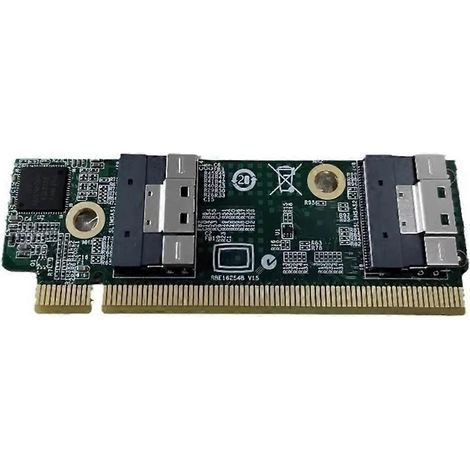Carte Adaptateur SFF-8654 vers PCIe X16 pour Serveur 1U, Convertisseur Haute Performance, Interface Fiable, Compatible avec Systèmes Rack, Idéal pour Extension GPU (1/5)