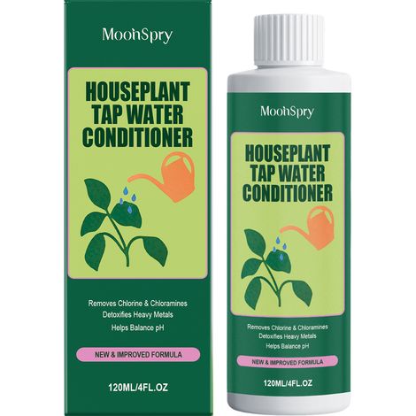 MOONSPRY Wasseraufbereiter auf Pflanzenbasis: Tägliche Wasserreinigung, Geruchsbeseitigung, geeignet für Blumen und Grünpflanzen. (1/5)