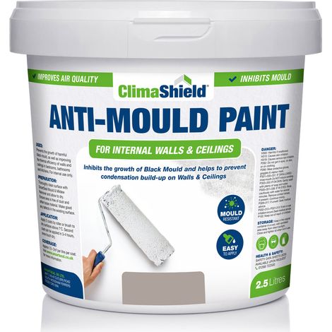 Anti-Mould Paint - MOUNTAIN STONE  - 2.5 Litres (1/5)
