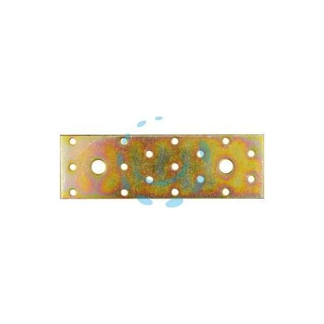 PIASTRA DI GIUNZIONE DRITTA ART.873 - mm.55x130x2,5 spess.
