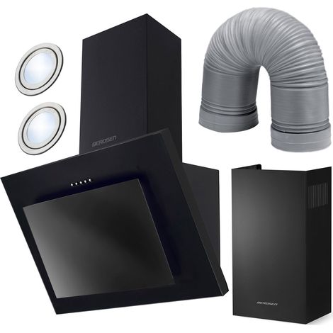 Cappa aspirante Berdsen BT-215 da 60 cm, colore nero. (1/5)