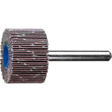 PFERD TOOLS Korund Fächerschleifer F Ø 30x20mm Schaft-Ø 6 mm A240 für Feinschliff und Finish 10 Stk