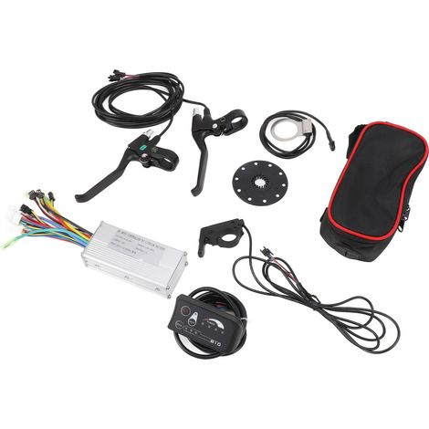 Manette JN22A S810 Poignée de frein et accélérateur au pouce Kit de conversion pour vélo électrique DIY (1/5)