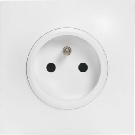 Legrand - Lot de 6 prises de courant avec terre Neptune - blanc