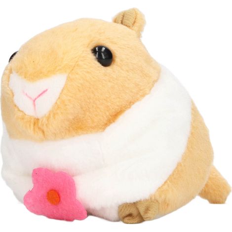 Aufziehbarer Hamster für Kinder, animiertes Plüschtier, niedlich und weich mit drehbarem Schwanz, ideal für Zuhause und Wohnzimmer. (1/5)