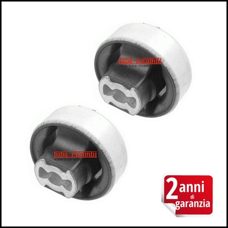 Coppia silent block per bracci sospensione alfa mito  fiat  citroen  peugeot
