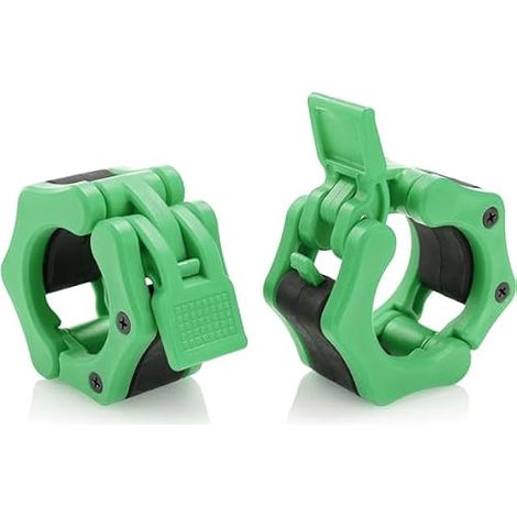 Barbell Clamps - 50 mm Olympic Bar Collars - Quick Release - For Weightlifting Training - Set of 2 (1/3)