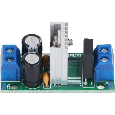 Module régulateur DC AC 3 bornes tension alimentation redresseur filtre convertisseur 12V LM7812 (1/3)