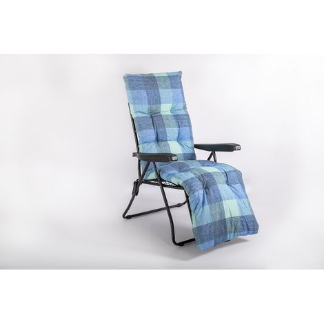 Poltrona con poggiapiedi Sei Posizioni mod.9010CN Multicolore (1/5)