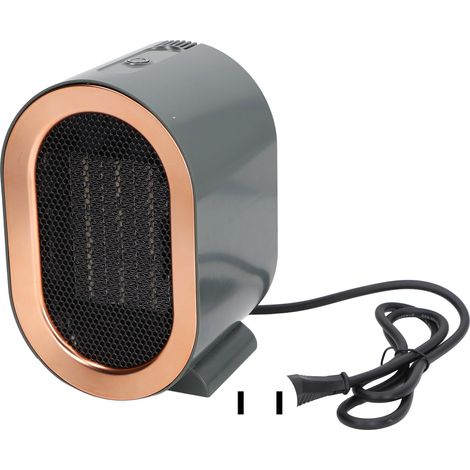 Radiateur électrique portable 1200W pour intérieur, ventilateur chauffant réglable rapide pour maison et bureau, prise US 100-120V (1/5)