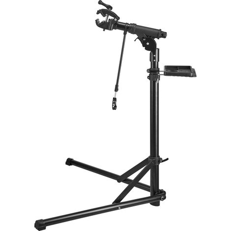 Support de Réparation Vélo, 38 kg, Hauteur Réglable 103-163 cm, Plateau Magnétique, Pliable pour VTT et Route (1/5)