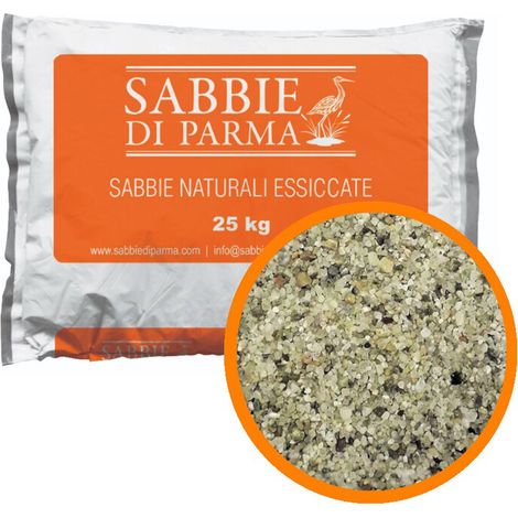 SABBIA QUARZIFERA 25KG P/FILTRO PISCINA A SABBIA