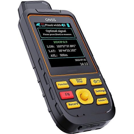 D6E - Compteur agricole couleur avec écran LED haute visibilité de 3,6 pouces, appareil de mesure et de positionnement GPS, système de navigation GPS GNSS (1/5)