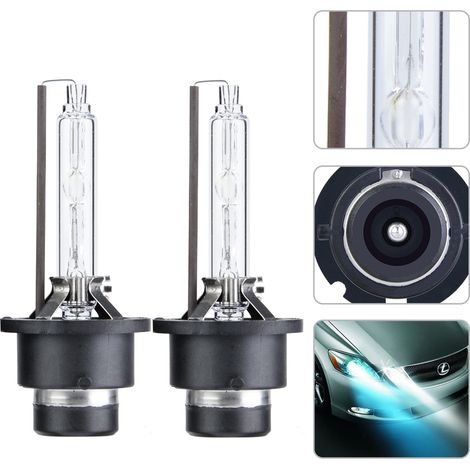 2 D2S 35W 6000K Blau-Weiße Xenon-Lampen, Ersatz für Autoscheinwerfer, 2-teiliges Set (1/5)