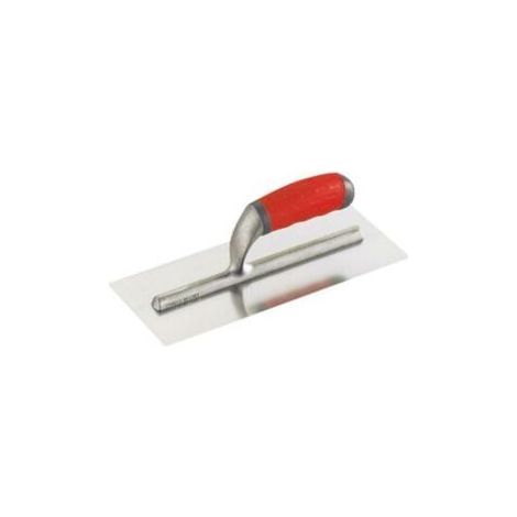 Stainless steel trowel with chamfers, 280 x 120 mm. The perfect tool, FLITI (1/2)