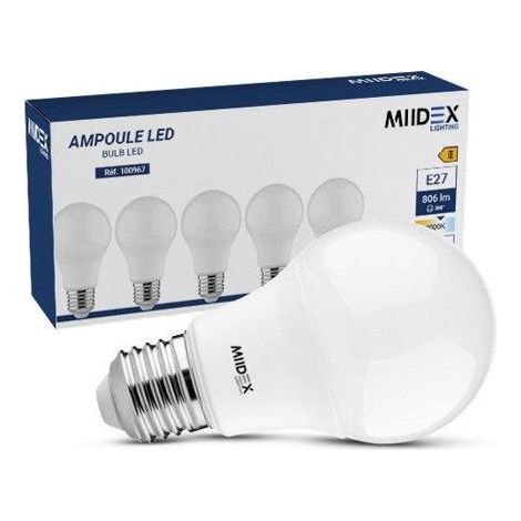 Lampe miidex-lighting led light bulb 7W 4000K 5er Pack