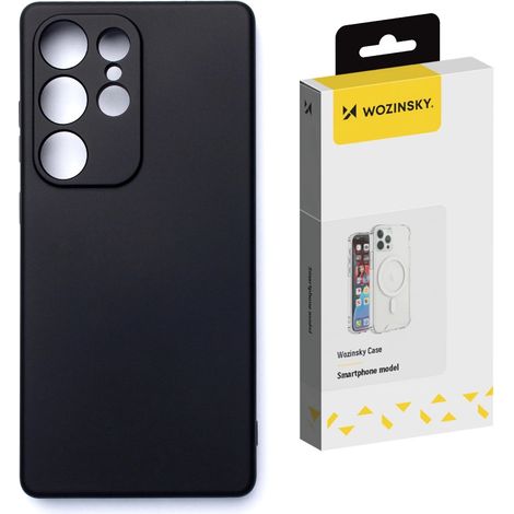 Custodia protettiva morbida per Samsung Galaxy S25+ - nera (1/5)