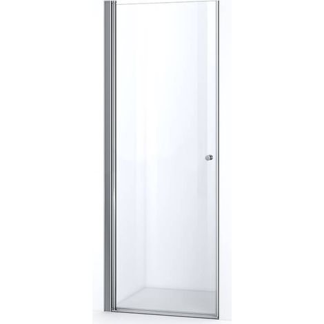 SINA 80 L - Porte de douche pivotante réglable de 79,5 à 83 cm (1/5)