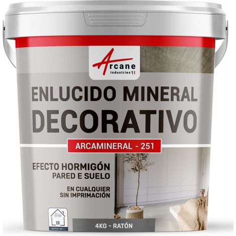 Revestimiento mineral decorativo para interiores y exteriores - para decoración mural y suelos (1/2)