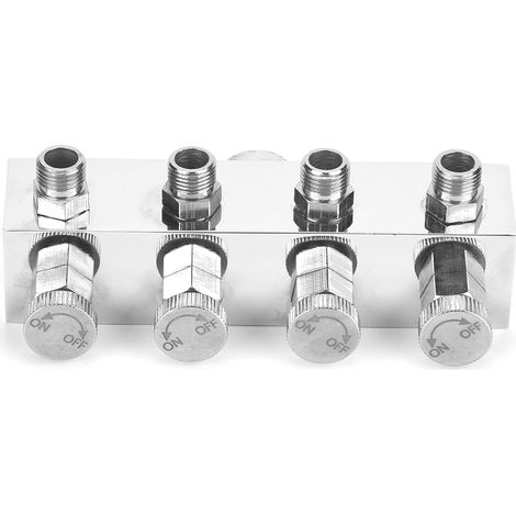 Adaptateur de tuyau d'air réglable multifonction en aluminium pour aérographe, accessoire n° 1 (1/5)