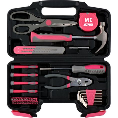 Juego de herramientas Kinzo tool set 39 piezas estuche duradero compacto (1/3)