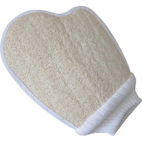 Gant de gommage pour douche, accessoire de bain exfoliant et cadeau bien-être (1/4)