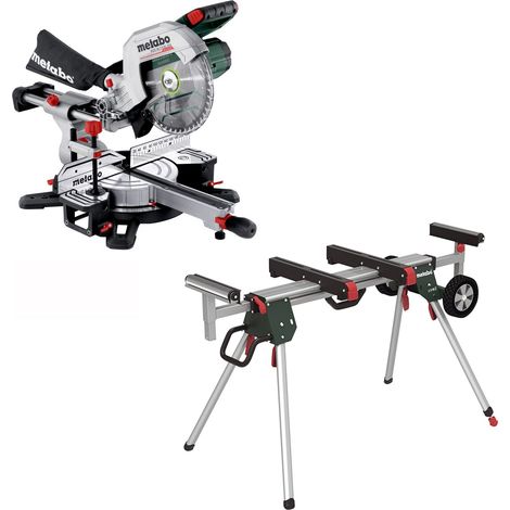 Metabo 18V KGS 18 LTX BL 254 Brushless Mitre Saw + Roller Stand 254mm 10 Inch (1/5)