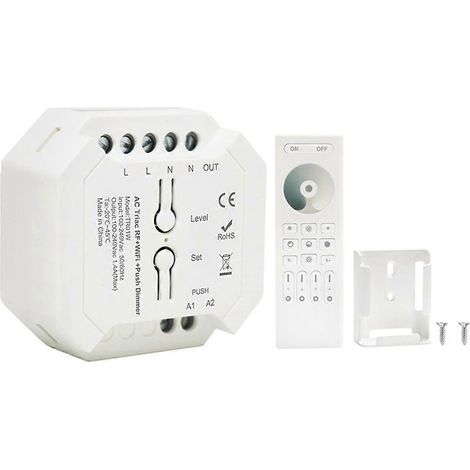 Variateur intelligent WiFi Tuya Triac, contrôleur LED, application de contrôle à distance pour Alexa Home C (1/5)