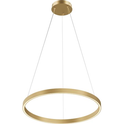 Lampada a sospensione Ring LED 36W ottone/bianco Maytoni (1/2)