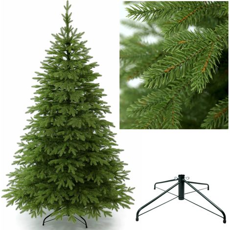 Árbol de Navidad artificial, abeto natural, 100% polietileno, 180 cm. (1/5)