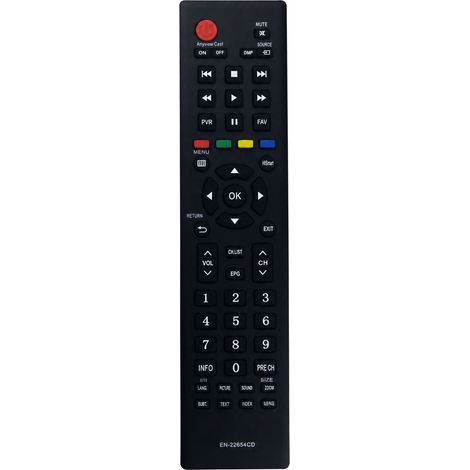 Télécommande TV Compatible avec Hisense EN-22654CD (1/5)