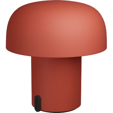Lampe de table portable, dimmable et rechargeable via usb, couleur orange - Kooduu - Sensa Orange (1/4)