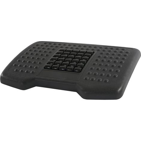 Poggiapiedi pedana scrivania ufficio T554 inclinazione regoalbile plastica