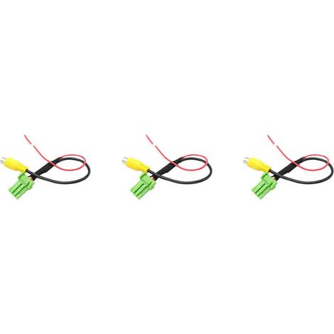 3x Auto-Rückfahrkamera RCA-Video-Rückfahrkamera-Konverterkabeladapter für Suzuki Vitara Swift Sx4 (1/5)