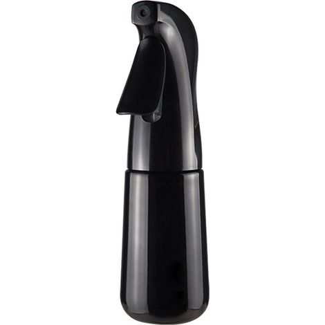 Pulvérisateur d’Eau 200 ml Noir – Brume Fine, Spray Réutilisable pour Cheveux, Plantes, Visage et Nettoyage(Lot de 2) (1/5)
